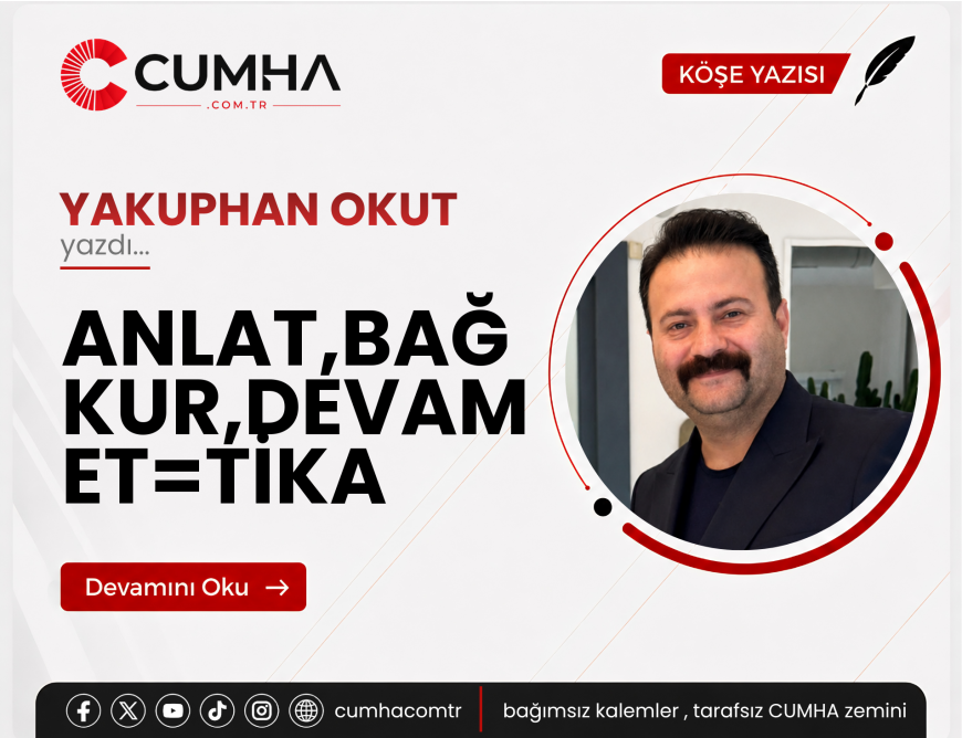 ANLAT,BAĞ KUR,DEVAM ET=TİKA