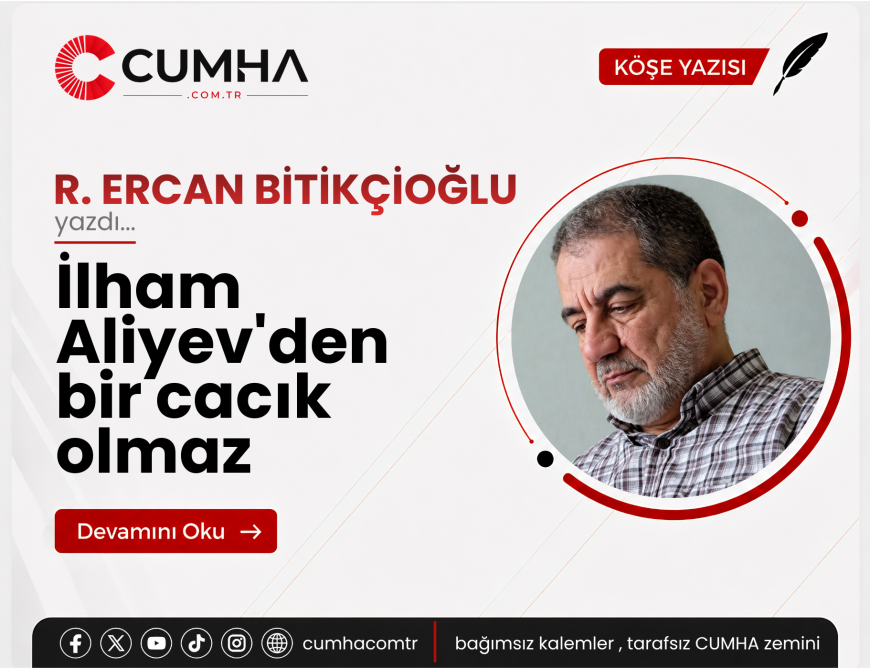 İlham Aliyev'den bir cacık olmaz