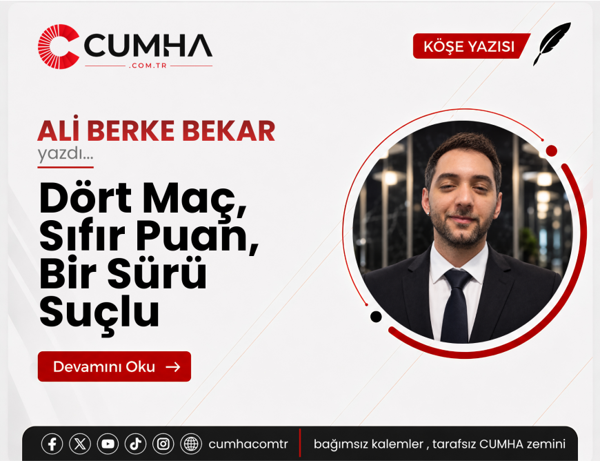 Dört Maç, Sıfır Puan, Bir Sürü Suçlu