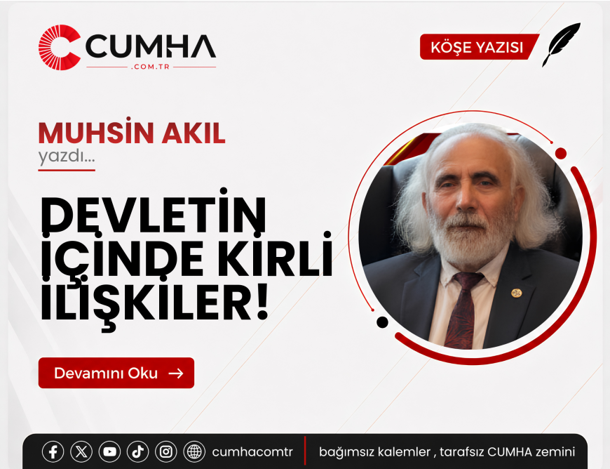 DEVLETİN İÇİNDE KİRLİ İLİŞKİLER!