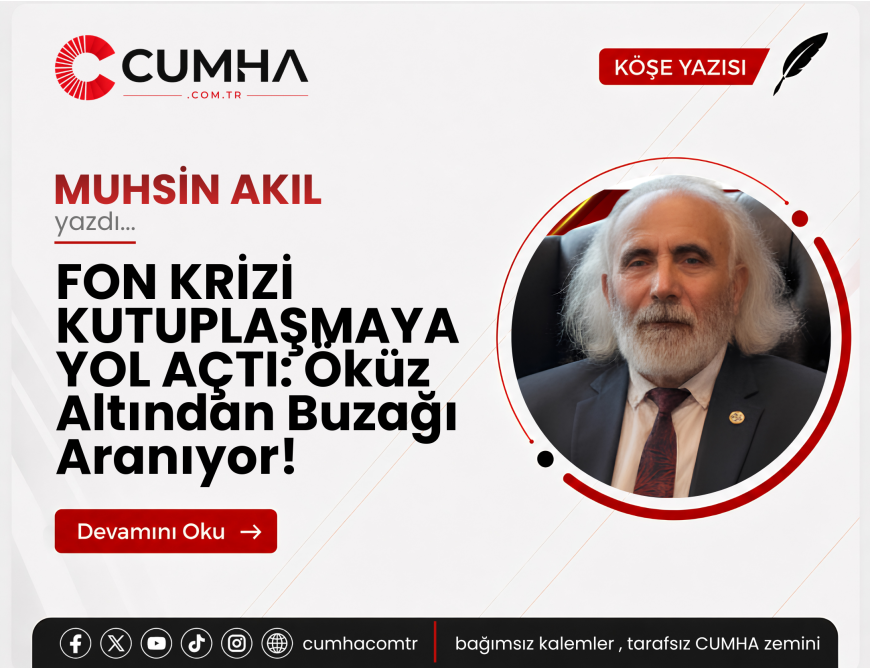 FON KRİZİ KUTUPLAŞMAYA YOL AÇTI: Öküz Altından Buzağı Aranıyor!