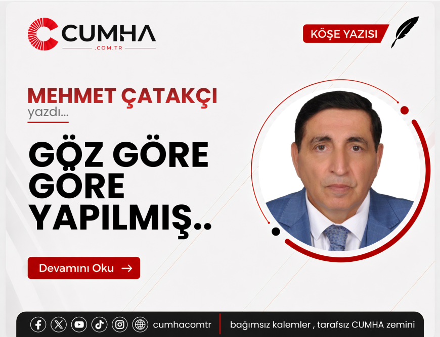 GÖZ GÖRE GÖRE YAPILMIŞ..