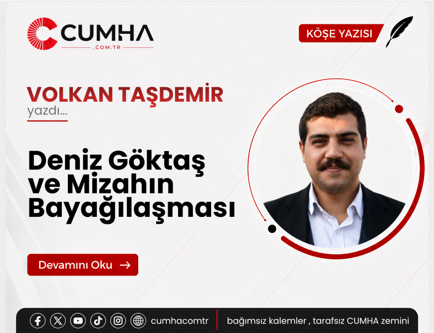 Deniz Göktaş ve Mizahın Bayağılaşması