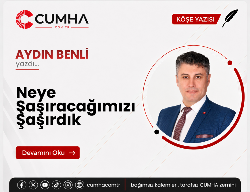 Neye Şaşıracağımızı Şaşırdık