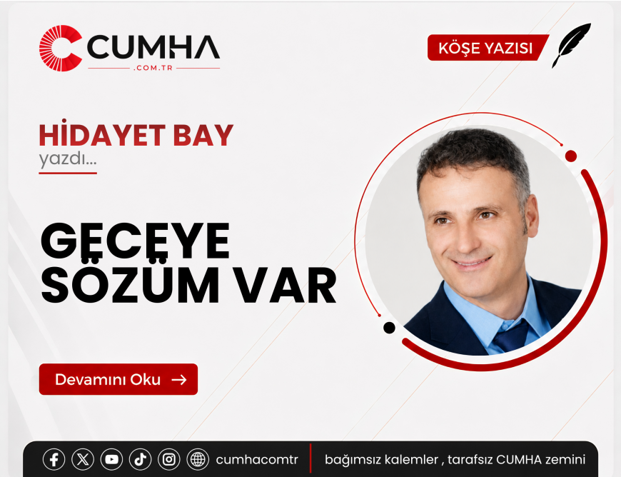 GECEYE SÖZÜM VAR