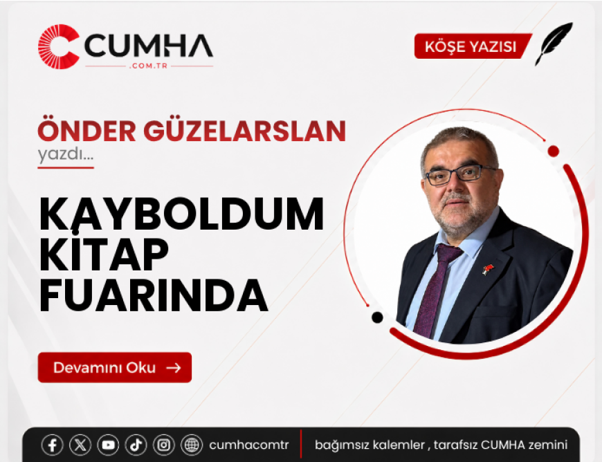 KAYBOLDUM KİTAP FUARINDA
