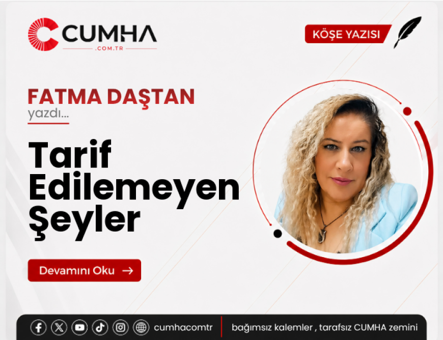 Tarif Edilemeyen Şeyler