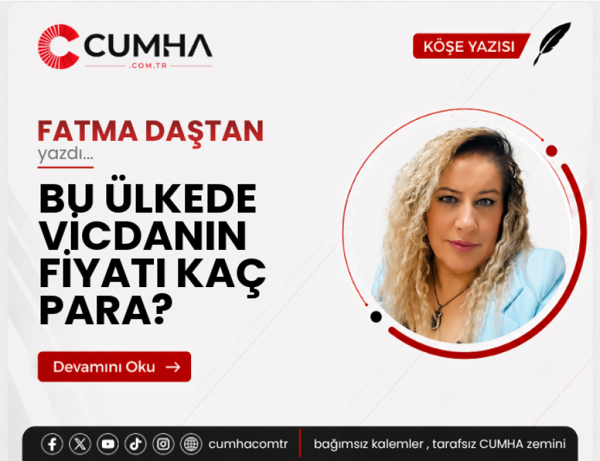 BU ÜLKEDE VİCDANIN FİYATI KAÇ PARA?